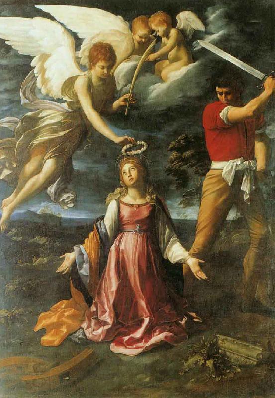 Guido Reni The Martyrdom of St Catherine of Alexandria China oil painting art